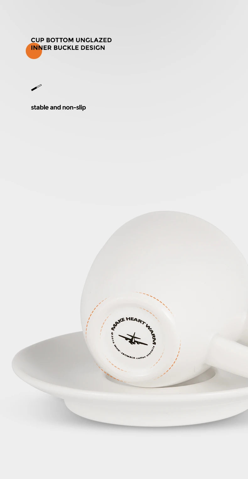 MHW-3BOMBER Tazza da caffè espresso in ceramica da 80 ml