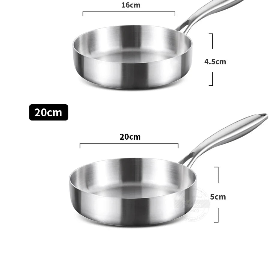 Padella in acciaio inox