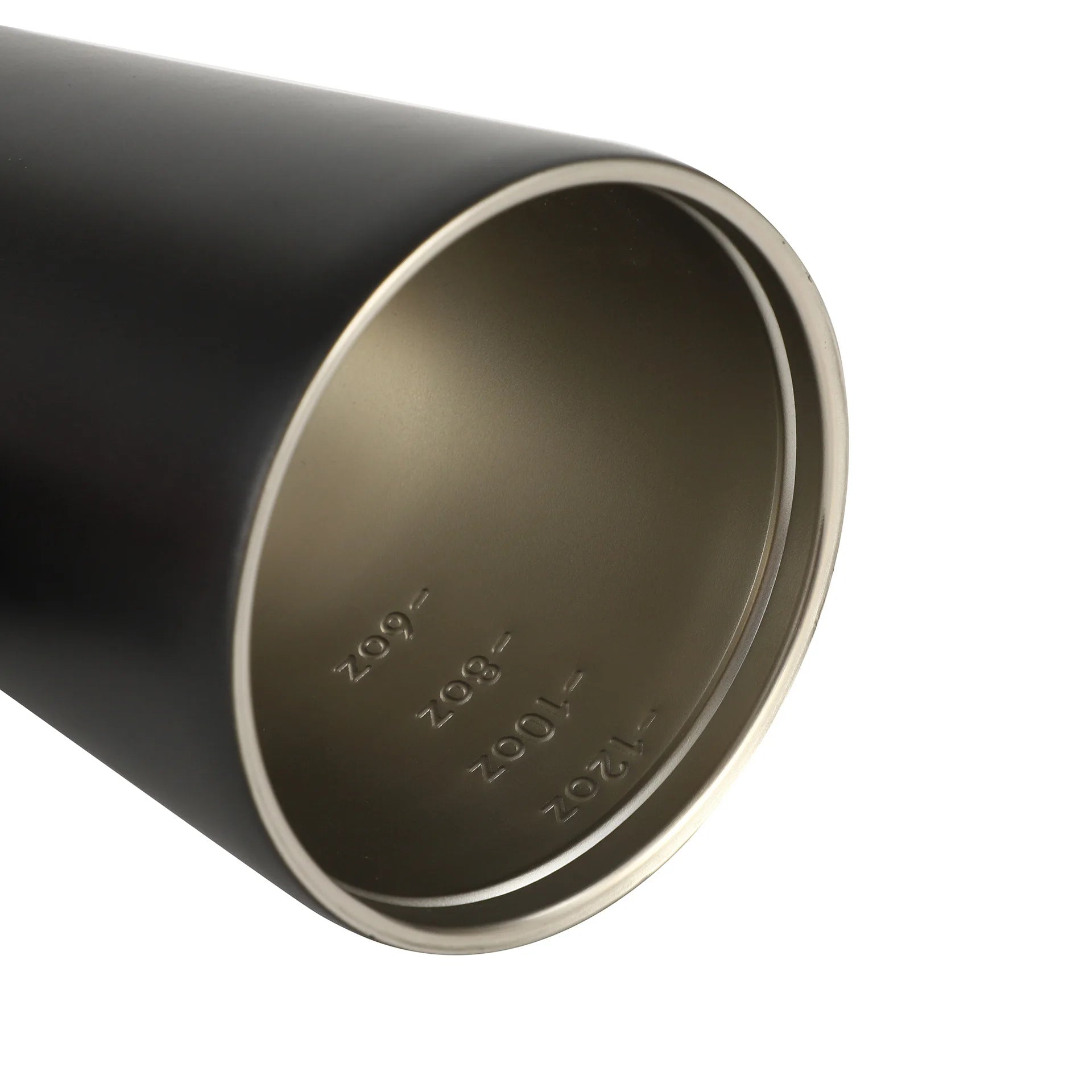 Tazza in acciaio inossidabile con logo personalizzato da 12 once