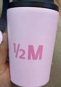 Tazza in acciaio inossidabile con logo personalizzato da 12 once